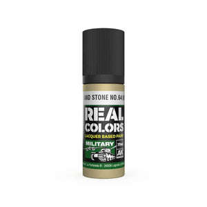 AK Interactive RC869 Real Colors Portland Stone No.64 (BS381) Paint 17ml - A-Z Toy Hobby