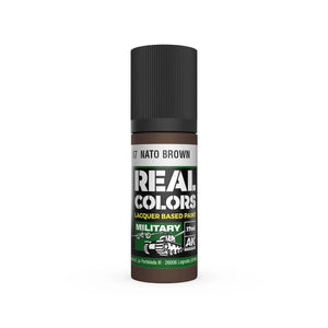 AK Interactive RC887 Real Colors NATO Brown Paint 17ml - A-Z Toy Hobby