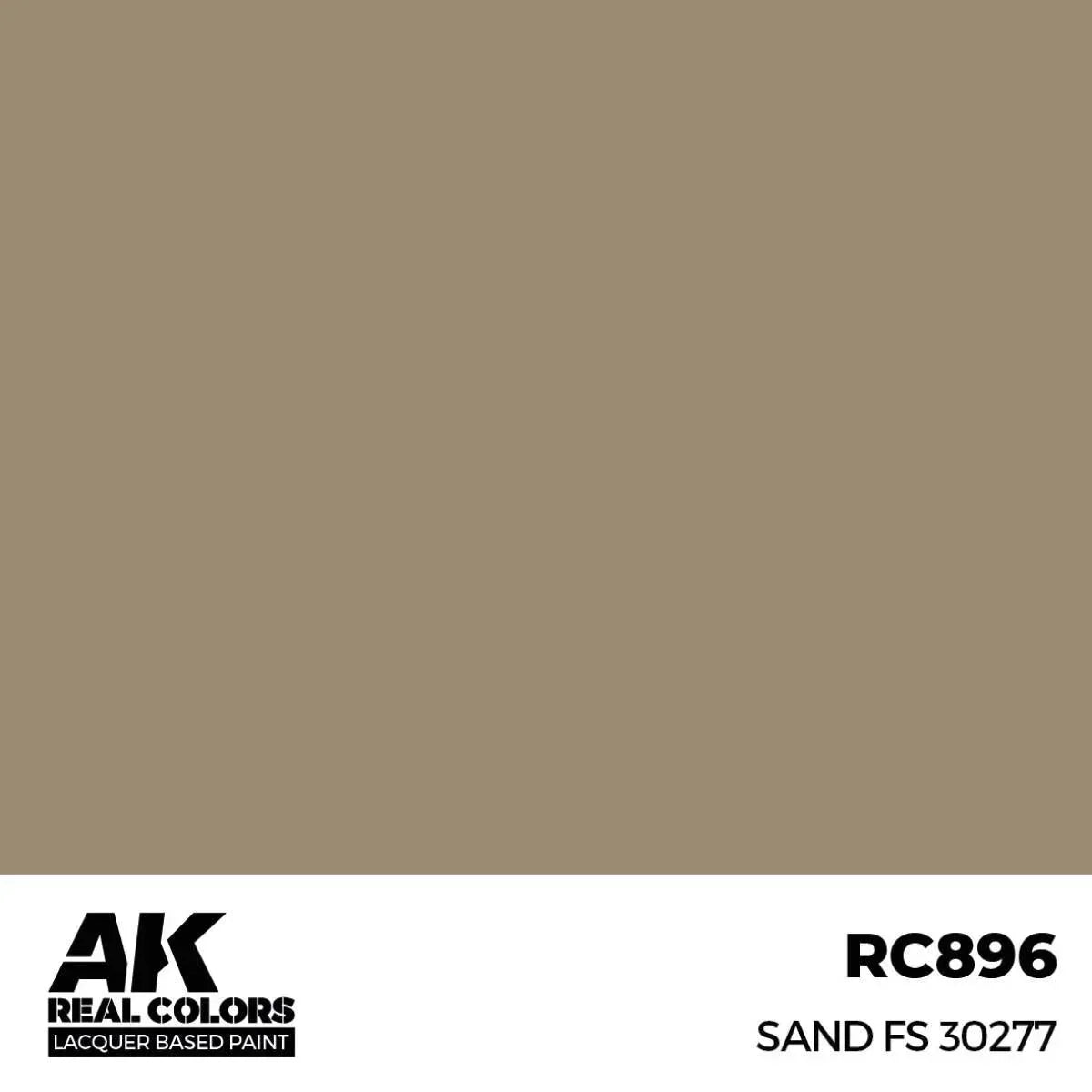 AK Interactive RC896 Real Colors Sand FS 30277 Paint 17ml - A-Z Toy Hobby