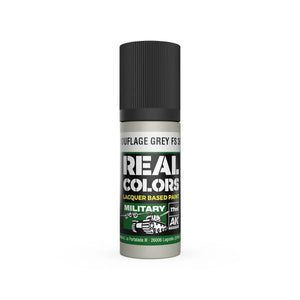 AK Interactive RC922 Real Colors Camouflage Grey FS 36622 Paint 17ml - A-Z Toy Hobby