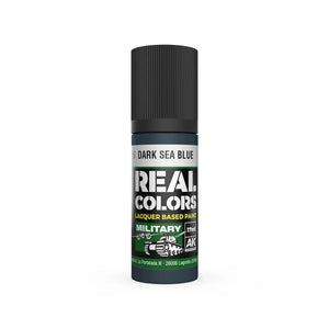 AK Interactive RC925 Real Colors Dark Sea Blue Paint 17ml - A-Z Toy Hobby
