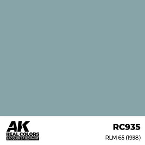 AK Interactive RC935 Real Colors RLM 65 (1938) Paint 17ml - A-Z Toy Hobby