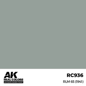 AK Interactive RC936 Real Colors RLM 65 (1941) Paint 17ml - A-Z Toy Hobby