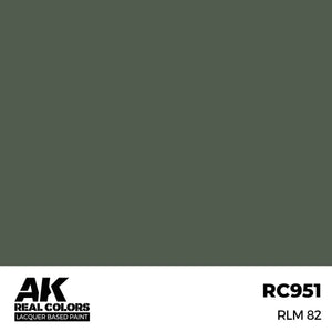 AK Interactive RC951 Real Colors RLM 82 Paint 17ml - A-Z Toy Hobby