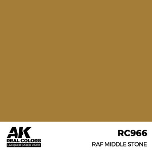 AK Interactive RC966 Real Colors RAF Middle Stone Paint 17ml - A-Z Toy Hobby