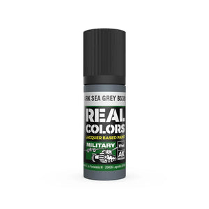 AK Interactive RC970 Real Colors RAF Dark Sea Grey BS381C/638 Paint 17ml - A-Z Toy Hobby