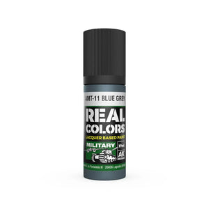 AK Interactive RC977 Real Colors AMT-11 Blue Grey Paint 17ml - A-Z Toy Hobby