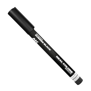 AK Interactive RCM001 RC Markers Rubber Black - A-Z Toy Hobby