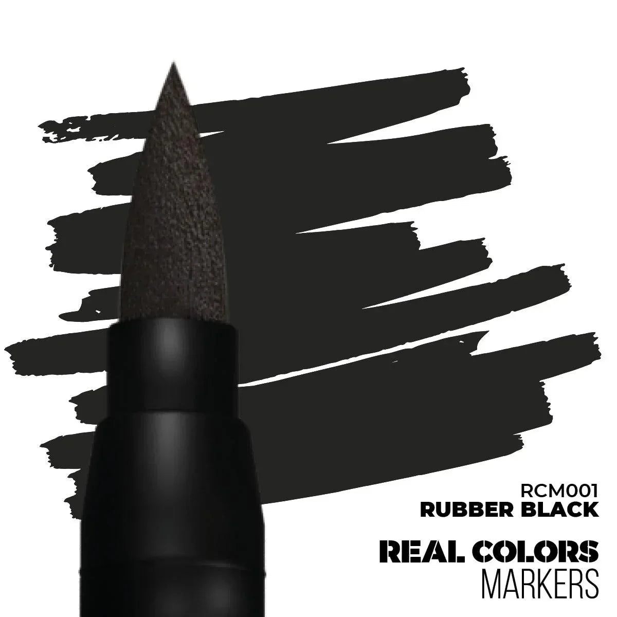AK Interactive RCM001 RC Markers Rubber Black - A-Z Toy Hobby