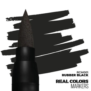 AK Interactive RCM001 RC Markers Rubber Black - A-Z Toy Hobby