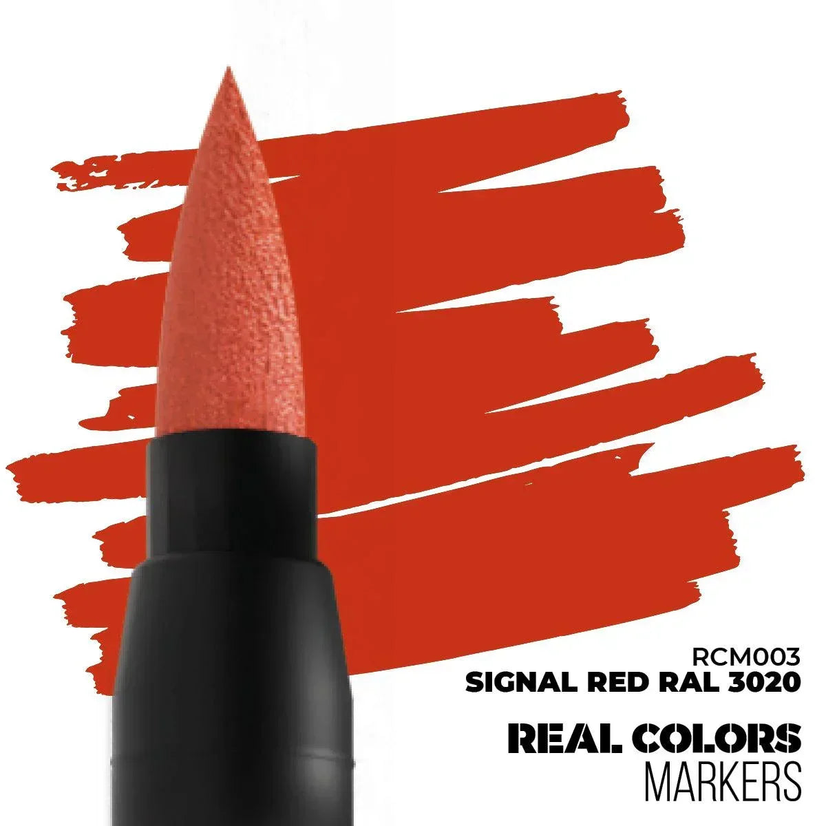 AK Interactive RCM003 RC Markers Signal Red RAL 3020 - A-Z Toy Hobby