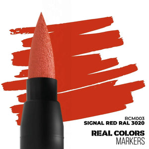 AK Interactive RCM003 RC Markers Signal Red RAL 3020 - A-Z Toy Hobby