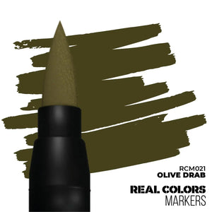 AK Interactive RCM021 RC Markers Olive Drab - A-Z Toy Hobby