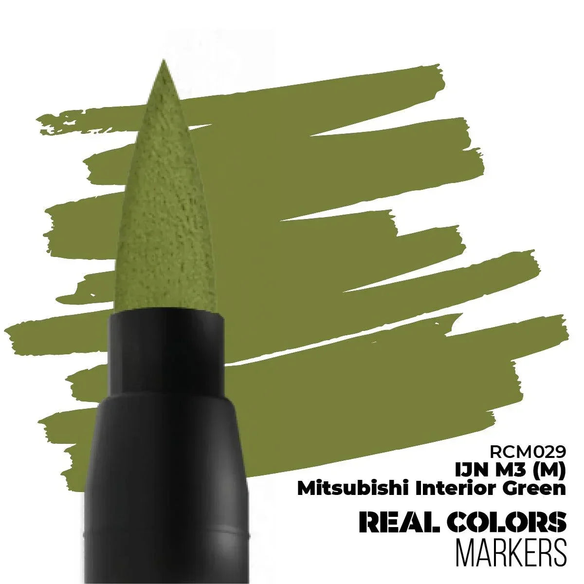 AK Interactive RCM029 RC Markers IJN M3 (M) Mitsubishi Interior Green - A-Z Toy Hobby