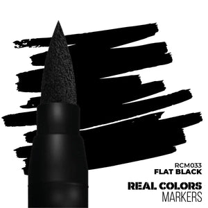 AK Interactive RCM033 RC Markers Flat Black - A-Z Toy Hobby