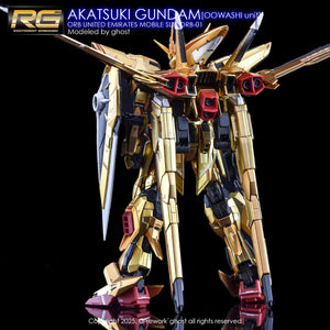 G-Rework Water Decal For RG Akatsuki - A-Z Toy Hobby