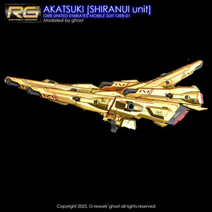 G-Rework Water Decal For RG Shiranui - A-Z Toy Hobby