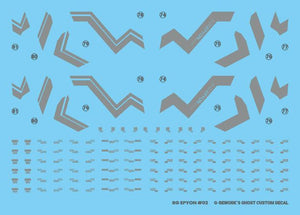 G-Rework Water Decal For RG Epyon - A-Z Toy Hobby