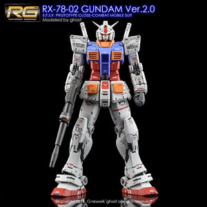 G-Rework Water Decal For RG RX-78-2 2.0 - A-Z Toy Hobby