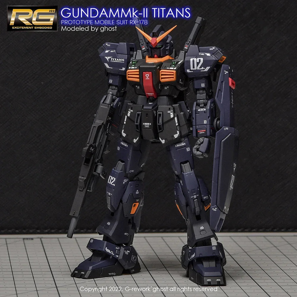 G-Rework Water Decal For RG Mk-II (Titans) - A-Z Toy Hobby
