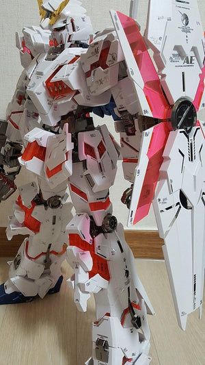 Delpi Metal Silver Sticker For Mega Size Unicorn - A-Z Toy Hobby