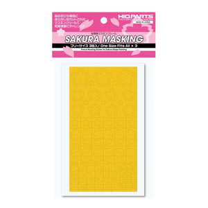HIQParts Sakura Shape Painting Masking Tape (3pcs) - A-Z Toy Hobby