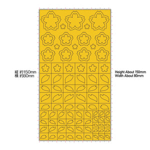 HIQParts Sakura Shape Painting Masking Tape (3pcs) - A-Z Toy Hobby