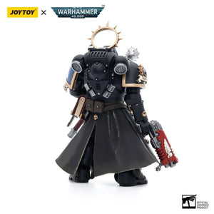 Joy Toy Warhammer 40K Ultramarines Primaris Chaplain Brother Varus 1/18 Action Figure - A-Z Toy Hobby