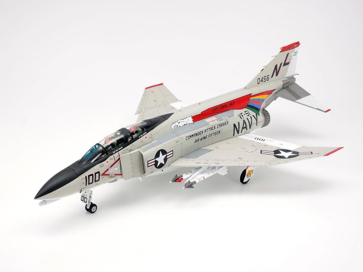 Tamiya 61121 McDonnell Douglas F-4B Phantom II 1/48 Model Kit - A-Z Toy Hobby