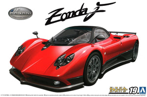 Aoshima 19 2005 Pagani Zonda F 1/24 Model Kit - A-Z Toy Hobby