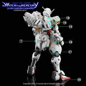 G-Rework Water Decal For HG Calibarn - A-Z Toy Hobby