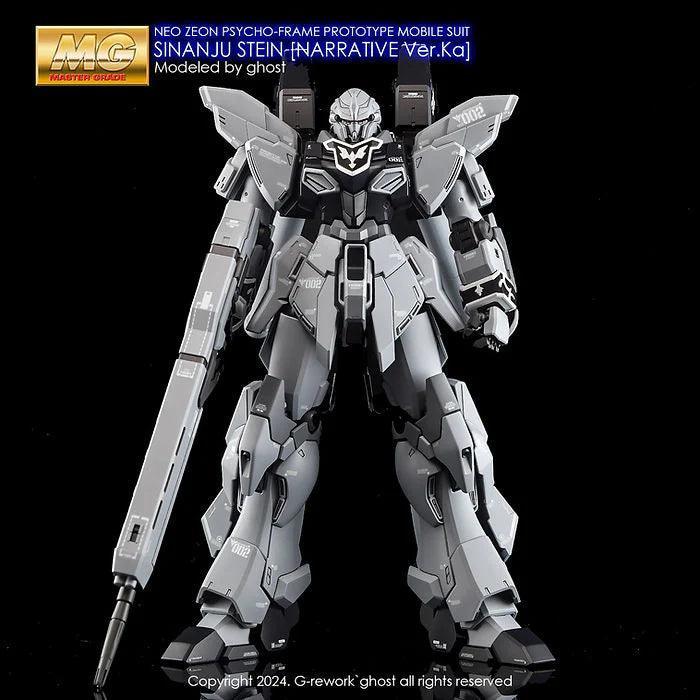 G-Rework Water Decal For MG Sinanju Stein Narrative Ver. Ka - A-Z Toy Hobby