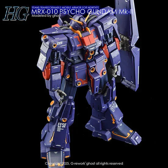 G-Rework Water Decal For HG Psycho Mk-II - A-Z Toy Hobby
