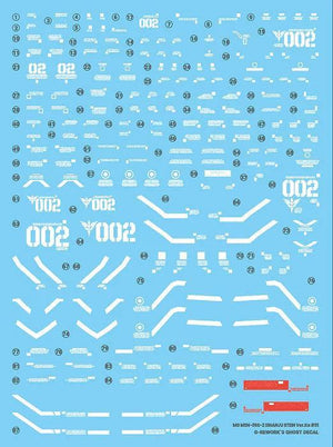 G-Rework Water Decal For MG Sinanju Stein Narrative Ver. Ka - A-Z Toy Hobby
