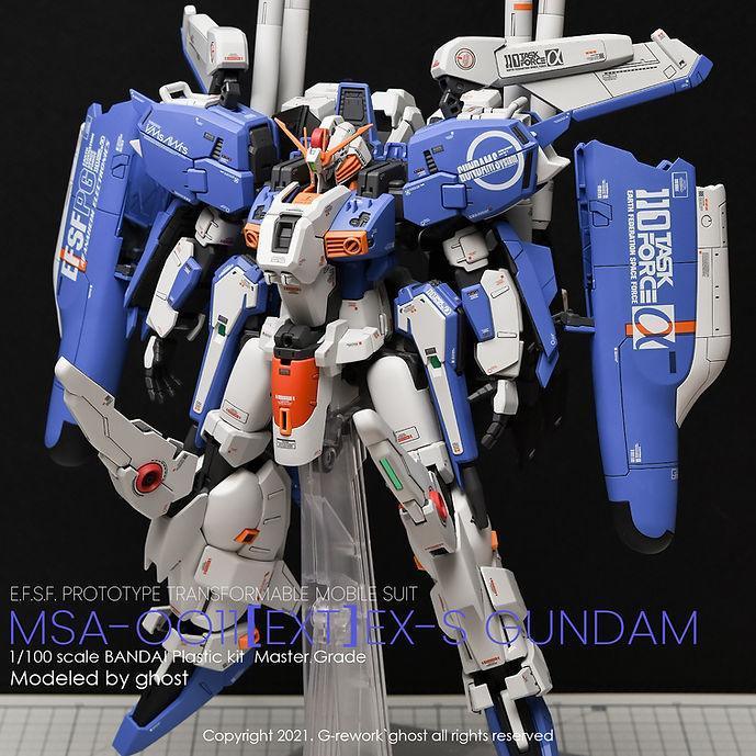 G-Rework Water Decal For MG Ex-S 1.5 - A-Z Toy Hobby