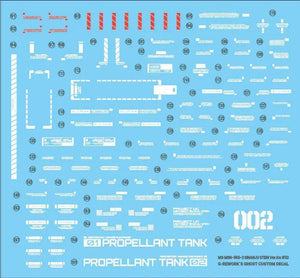 G-Rework Water Decal For MG Sinanju Stein Narrative Ver. Ka - A-Z Toy Hobby