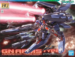 Bandai 13 GN Arms Type E + Gundam Exia (Trans-Am Mode) HG00 1/144 Model Kit - A-Z Toy Hobby