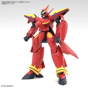 Bandai Macross Custom Fire Valkyrie with Sound Booster HG 1/100 Model Kit - A-Z Toy Hobby