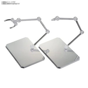 Bandai Action Base 6 Clear Mirror Sticker Set (2pcs) - A-Z Toy Hobby
