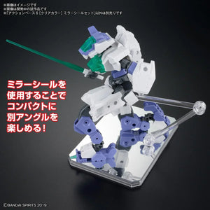 Bandai Action Base 6 Clear Mirror Sticker Set (2pcs) - A-Z Toy Hobby