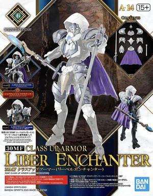 Bandai 30MF A-14 Class Up Armor - Liber Enchanter 1/144 - A-Z Toy Hobby