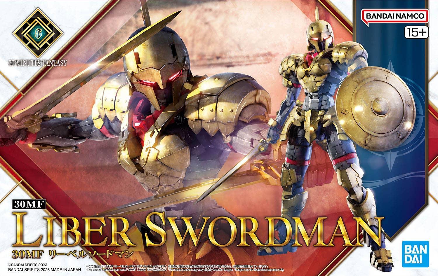 Bandai 30MF 16 Liber Swordman 1/144 Model Kit – A-Z Toy Hobby