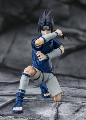 Tamashii Nations Naruto Sasuke Uchiha (Ninja Prodigy of the Uchiha Clan Bloodline) S.H.Figuarts Action Figure - A-Z Toy Hobby