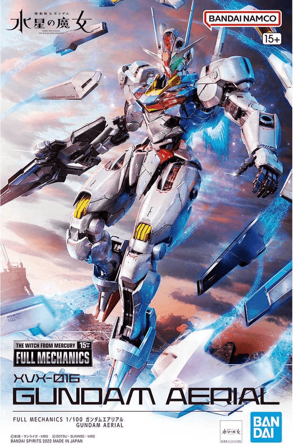 Bandai Gundam Aerial Full Mechanics 1/100 Model Kit - A-Z Toy Hobby
