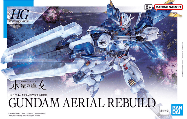 Bandai 19 Gundam Aerial Rebuild HG TWFM 1/144 Model Kit - A-Z Toy Hobby