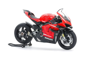 Tamiya 14143 Ducati Superleggera V4 w/ Racing Kit 1/12 Model Kit - A-Z Toy Hobby