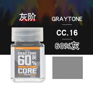 Jumpwind CC16 Core Color Gray Tone 60% Paint 18ml - A-Z Toy Hobby