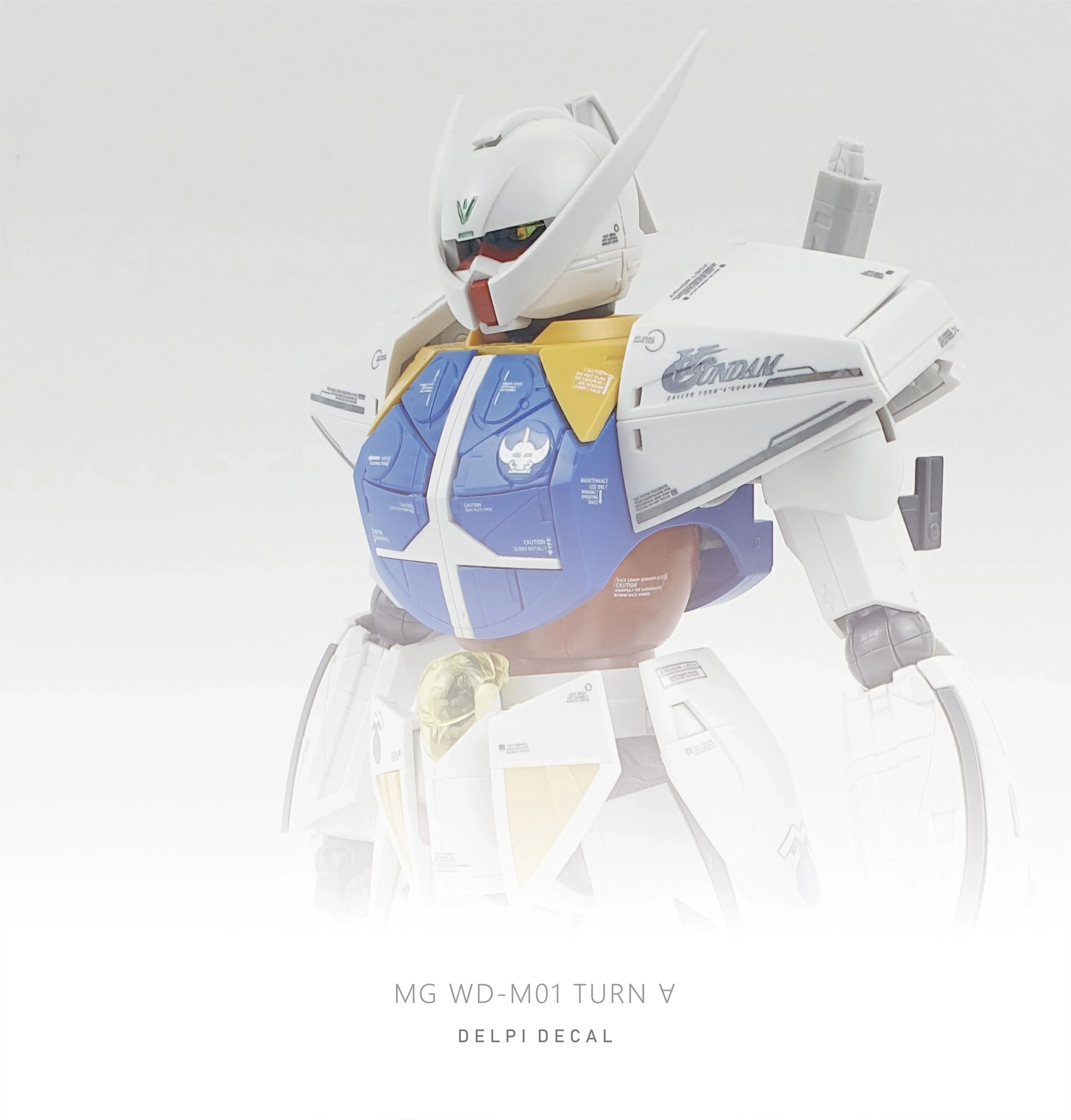 Delpi Water Decal For MG Turn A - A-Z Toy Hobby