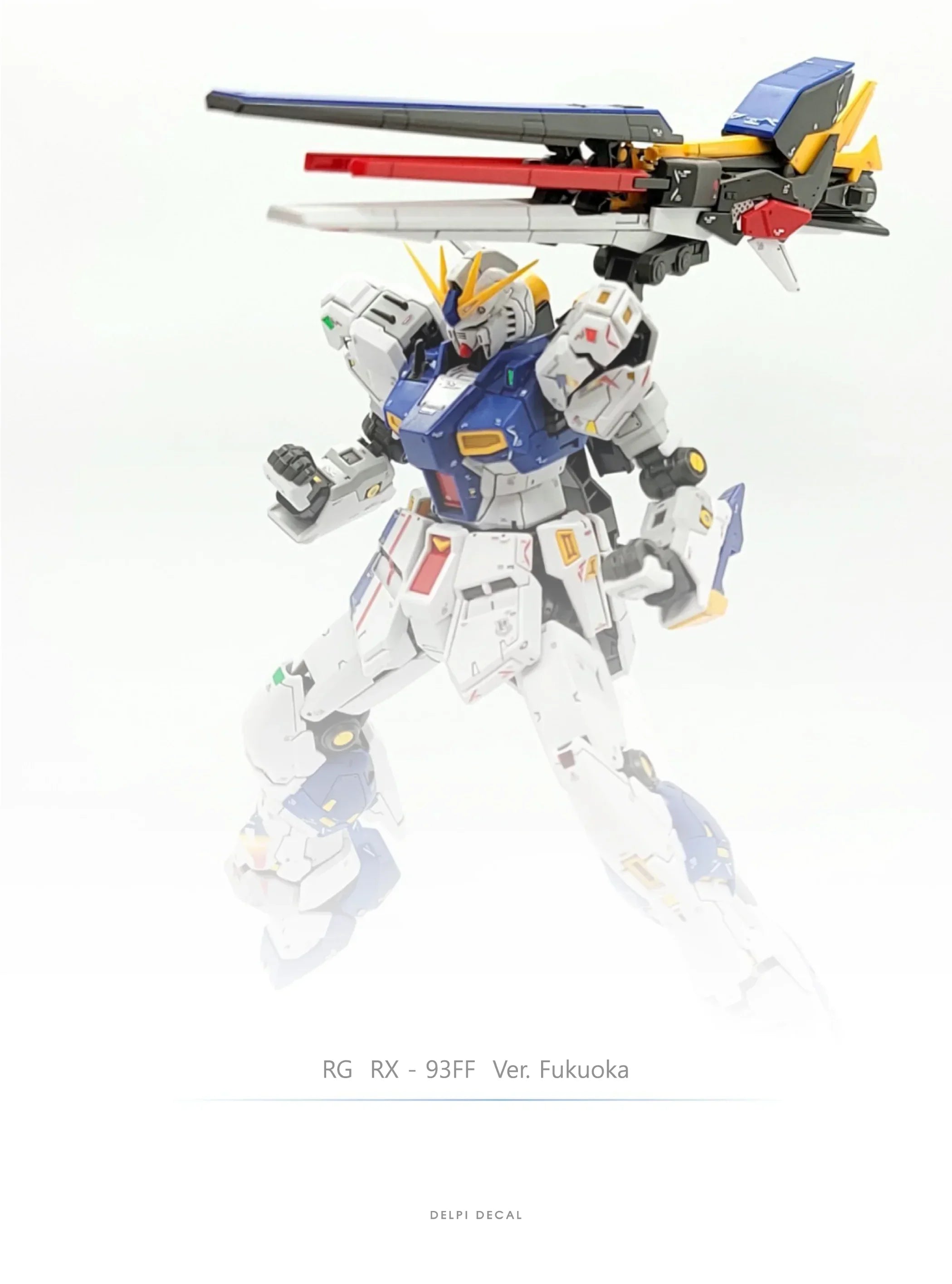 Delpi Water Decal For RG RX-93FF Nu Fukuoka - A-Z Toy Hobby