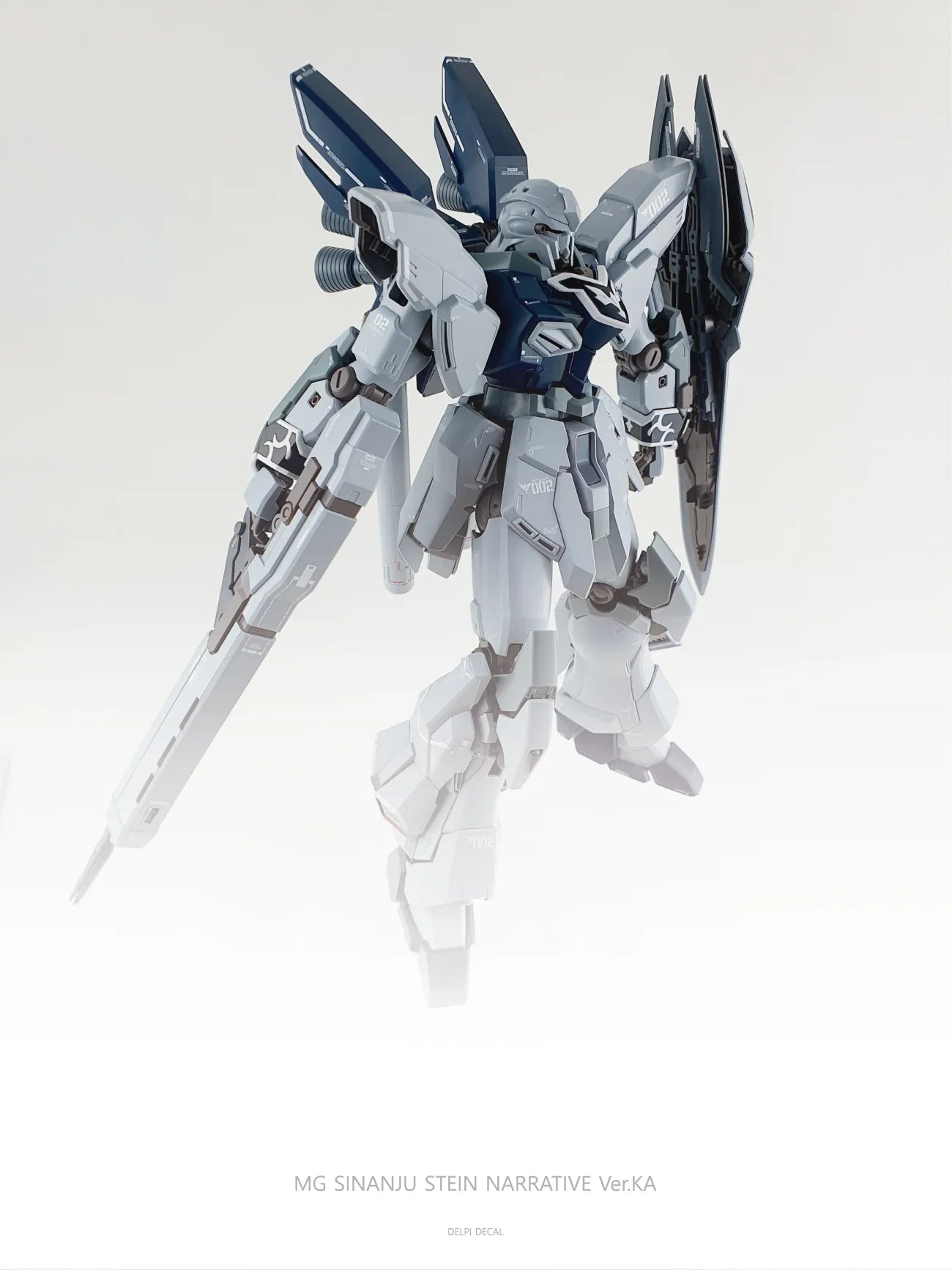 Delpi Water Decal For MG Sinanju Stein Narrative Ver. Ka - A-Z Toy Hobby
